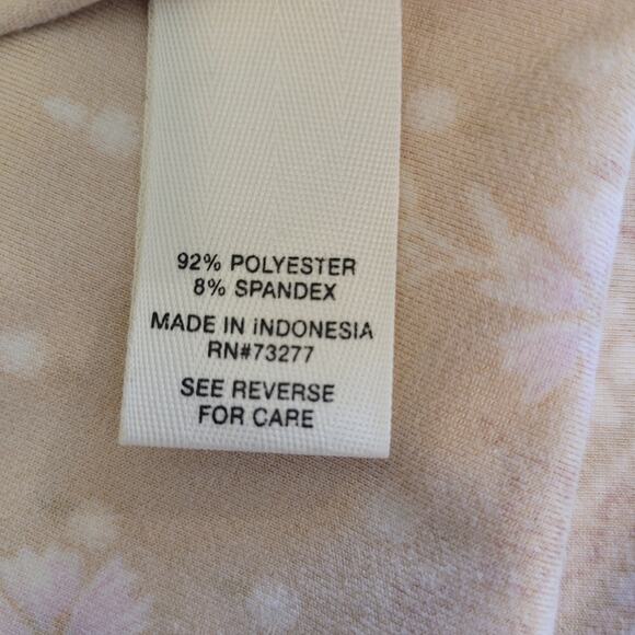 Mudd Juniors Gold Floral Boho Floral Sundress XS Adjustable Straps Stretch Mini - Picture 7 of 8